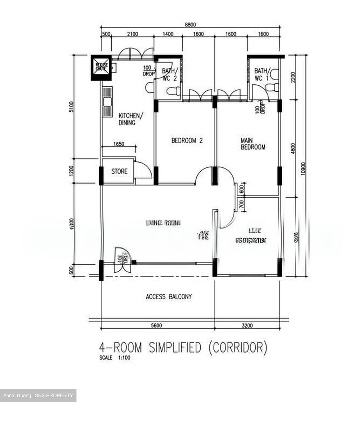 Blk 845 Woodlands Street 82 (Woodlands), HDB 4 Rooms #586748131